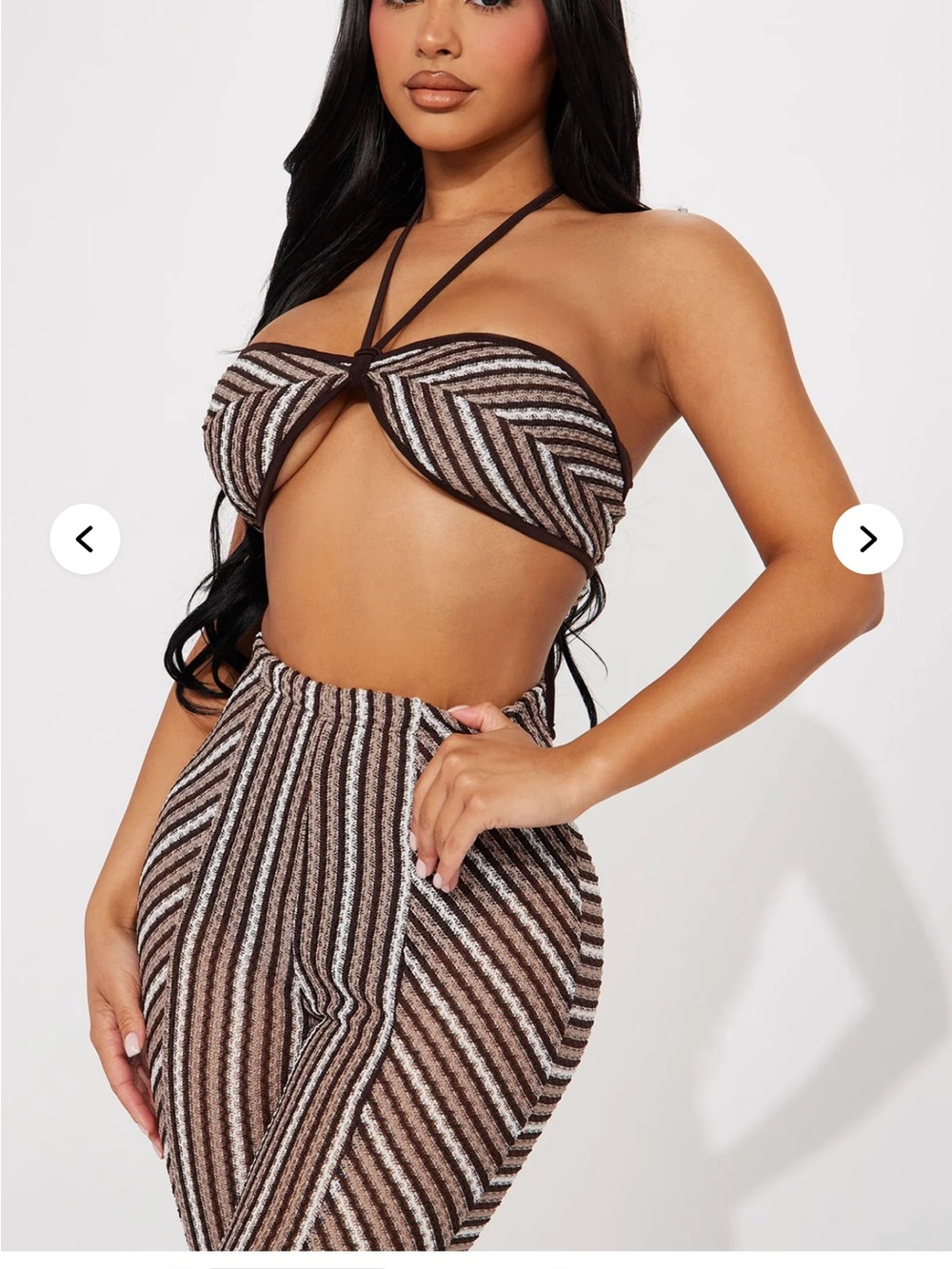 Fashion Nova - Summer Is Mine Pant Set - Picture 2 of 4
